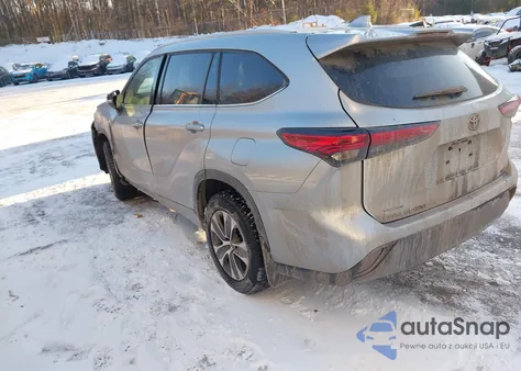 2022 Toyota Highlander Hybrid Xle from USA, damaged, VIN 5TDGBRCH6NS552539